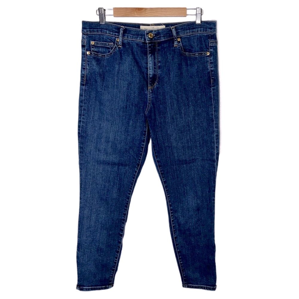 GAP True Skinny Super High Rise Blue Jeans Women’s Size 32